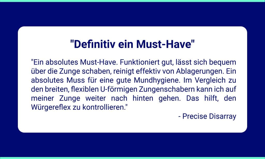 Erfahrungsbericht von Precise Disarray auf Amazon