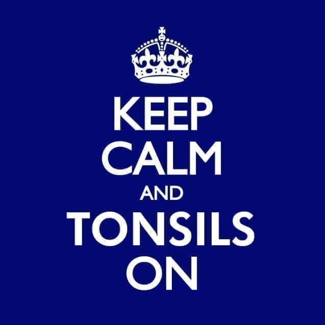 Keep Calm Amígdalas